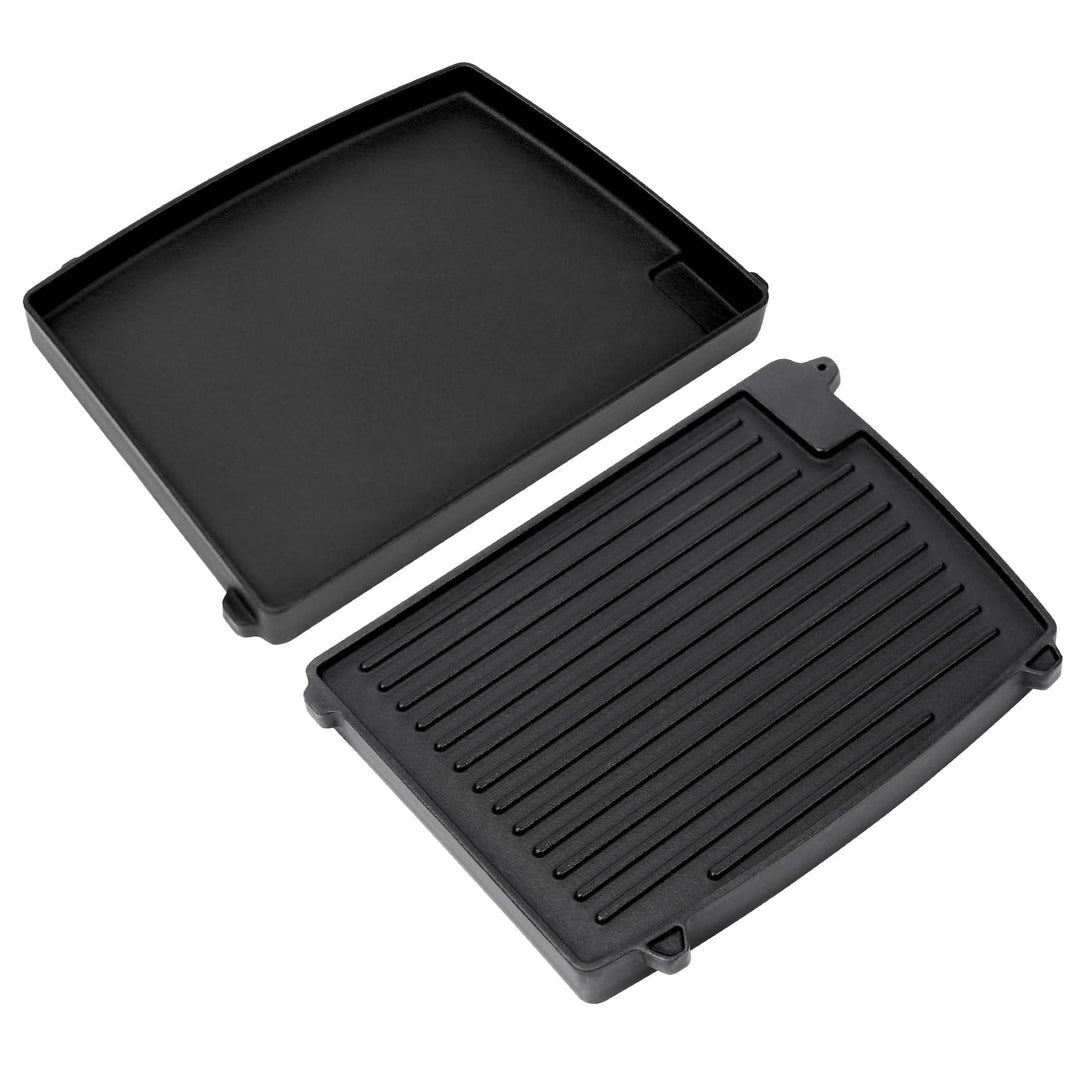 GFTIME 32 x 24cm Gusseisen Grill-Wende-Platte für Enders Urban, Urban Pro, Explorer, Explorer Pro, G