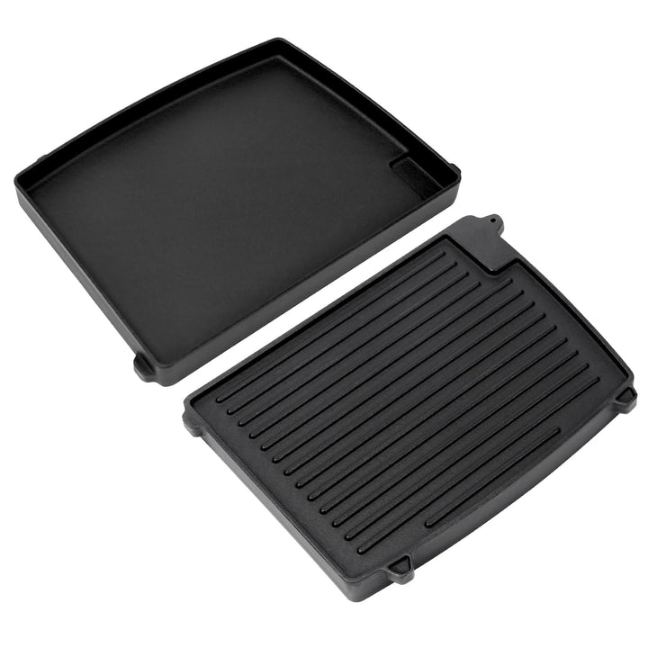 GFTIME 32 x 24cm Gusseisen Grill-Wende-Platte für Enders Urban, Urban Pro, Explorer, Explorer Pro, G
