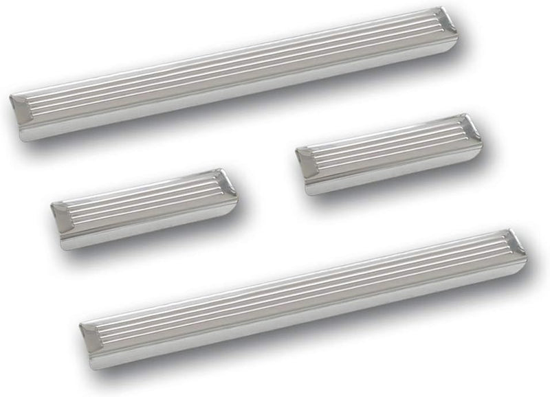 Avisa INOX Door sill Protectors Compatible with Volkswagen Passat 3G Sedan/Variant 2014- - &