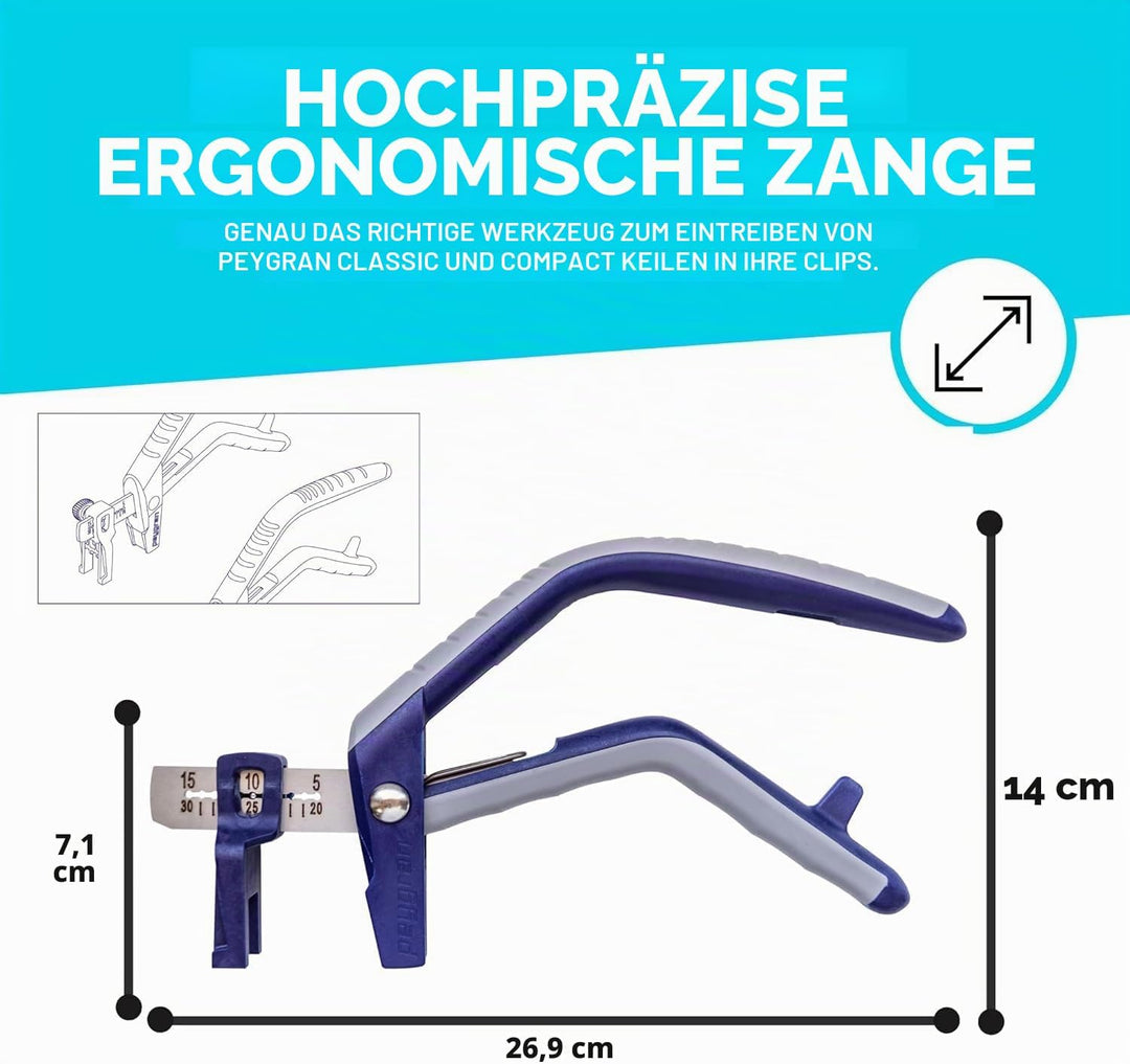 Peygran® Ergonomic Zange für Nivelliersystem 3-30 mm Fliesenstärke 0200328