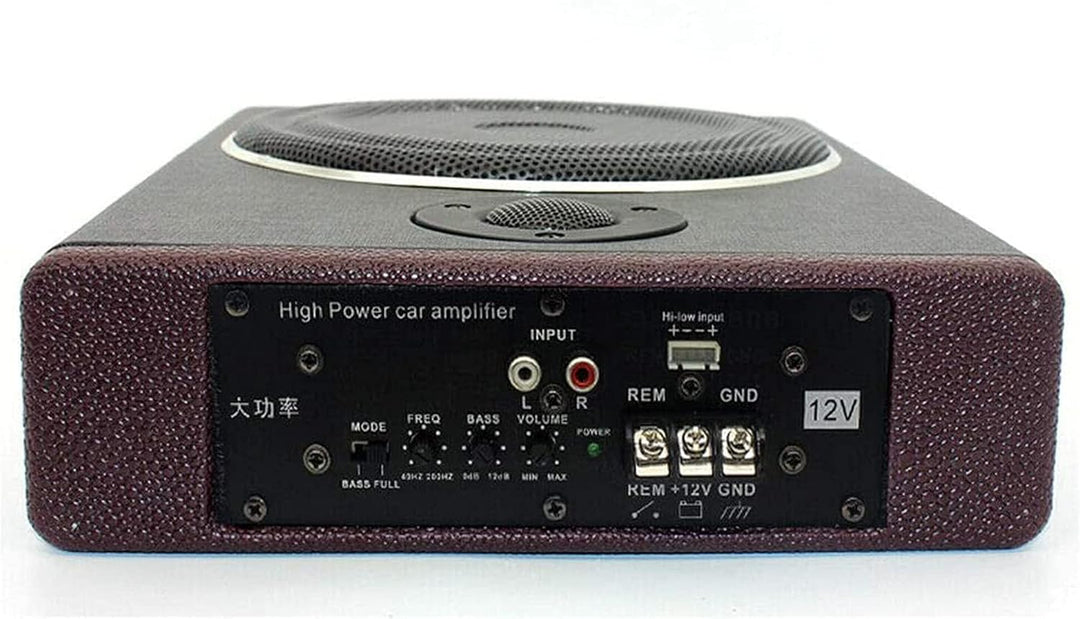 WindWilder 8 Zoll 600W Auto Untersitz Subwoofer Stereo-Verstärker Bass Lautsprecher Subwoofer Tieftö