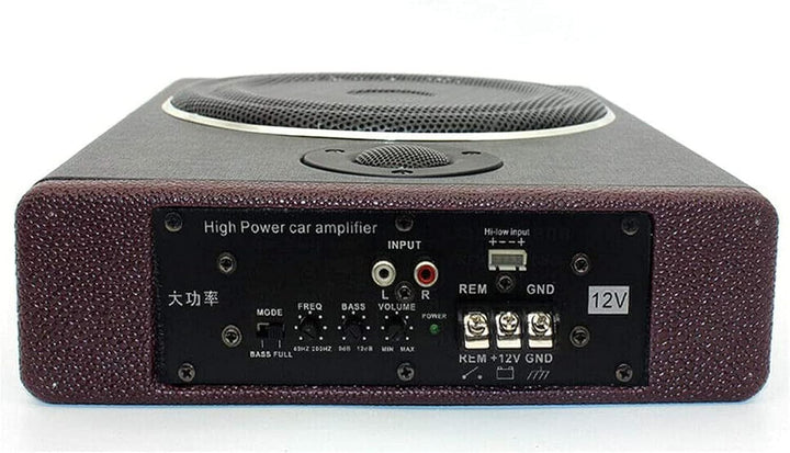 WindWilder 8 Zoll 600W Auto Untersitz Subwoofer Stereo-Verstärker Bass Lautsprecher Subwoofer Tieftö