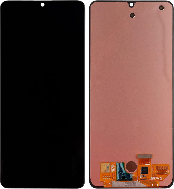 swark AM-OLED Kompatibel mit Samsung Galaxy A32 4G & M32 4G (Schwarz Ohne Rahmen) LCD Display Touch