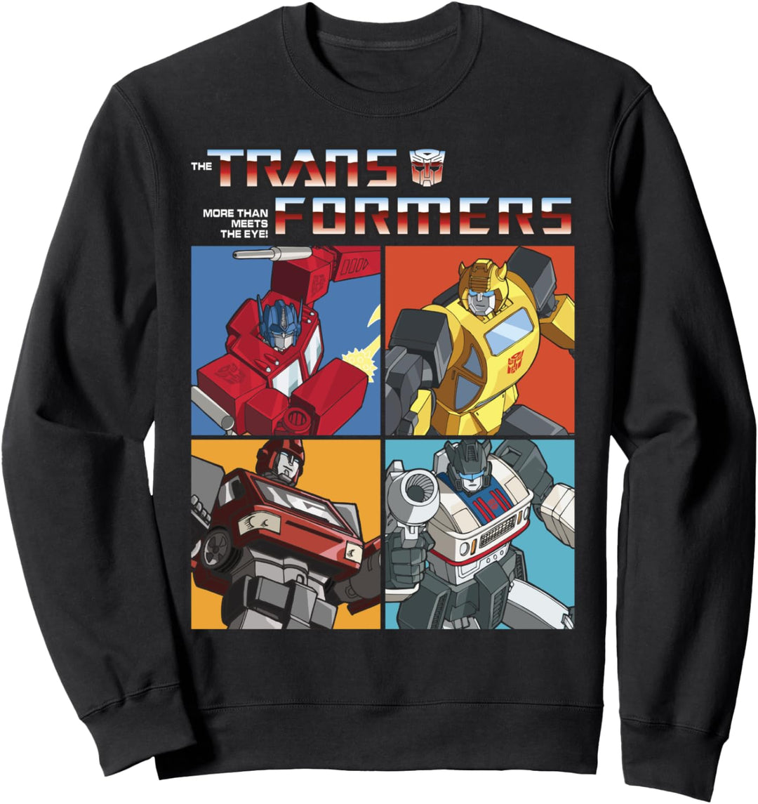 Transformers Retro Autobots Box Up Logo Sweatshirt