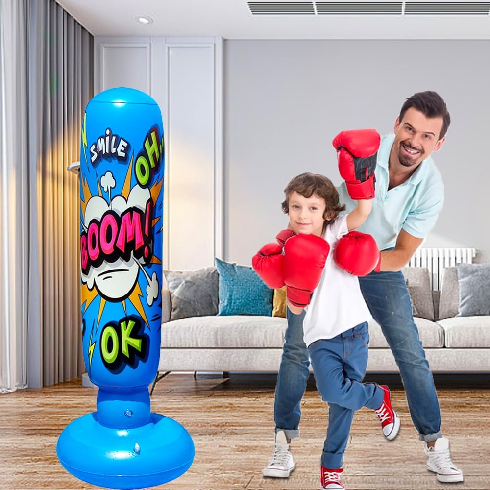 Sgizoku Standboxsäcke Sandsäcke Aufblasbare Sandsäcke Freistehende Sandsäcke Geeignet für Kinder Jug