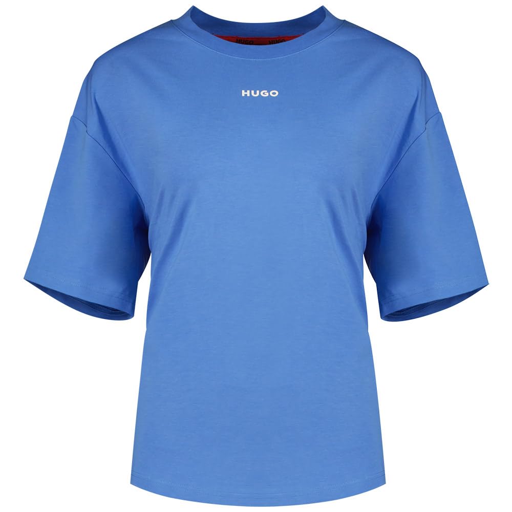 Hugo Damen Shuffle_t-Shirt 10249155 01 Loungewear_T_Shirt L 450light/Pastel Blue, L 450light/Pastel