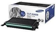 Samsung CLP-K660B/ELS Original Toner (Hohe Reichweite, Kompatibel mit: CLP-610/CLP-660/CLX-6200/6210
