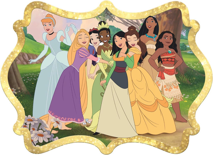 Clementoni Quiz-Bodenpuzzle - Disney Princess - Interaktives Puzzle mit Stift, Lernspiel für Kinder