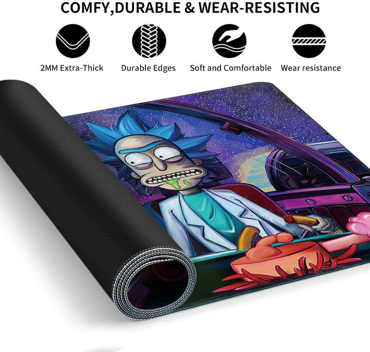 Bimormat Grosses Gaming Mauspad,900x400mm XXL Schreibtischunterlage, Mousepad Gemacht aus Hochwertig