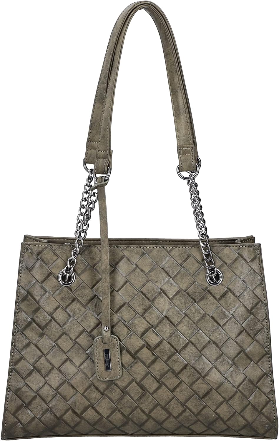 Rieker Damen H1336 Shopper, S Grün, Grün