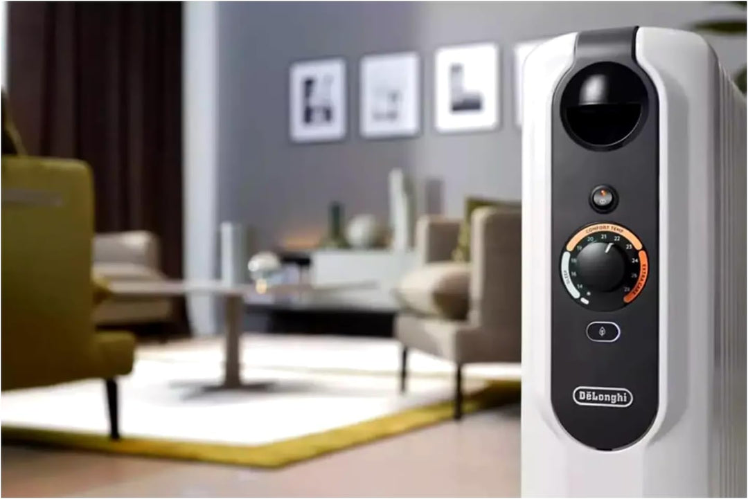 De'Longhi Radia S EasyTronic – Ölradiator für Räume bis 75 m³, Elektrische Heizung mit Energiesparmo