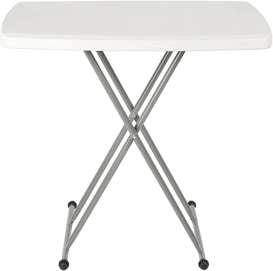Kleiner rechteckiger Tisch, kleiner rechteckiger Tisch, zusammenklappbar, Minitisch, Campingtisch, S
