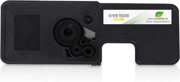 Kineco 5X Toner ersetzt TK5240 2X bk 1x CMY Multipack für Kyocera Ecosys M5526cdw P5026cdn