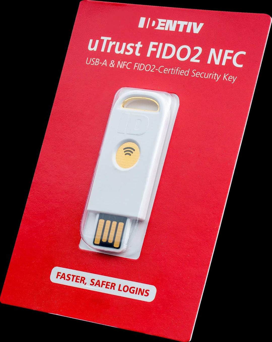 IDENTIV uTrust FIDO2 NFC USB-A & NFC FIDO2 Certified Security Key