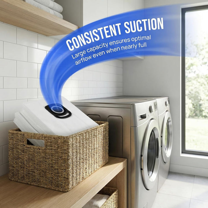 12 Stück Staubsaugerbeutel für Rowenta Hygiene + ZR200520 ZR200720 Staubbeutel für Rowenta Compact P