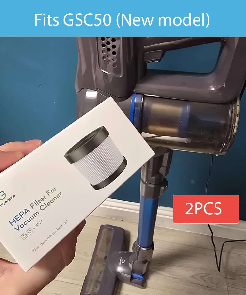 Greenote Staubsaugerzubehör - HEPA-Filter, anwendbares Modell Cyclone GSC50