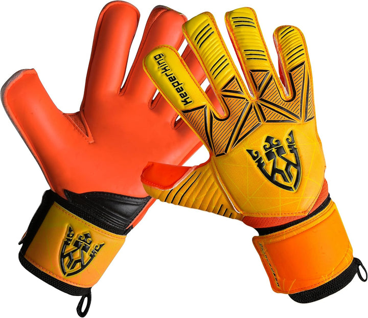 Keeperking Torwarthandschuhe Erwachsene Kinder Jugend mit und ohne Fingerschutz Fussballhandschuhe a