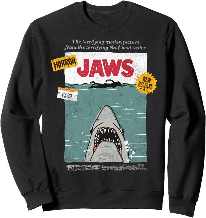 Jaws Retro VHS Cover Sweatshirt