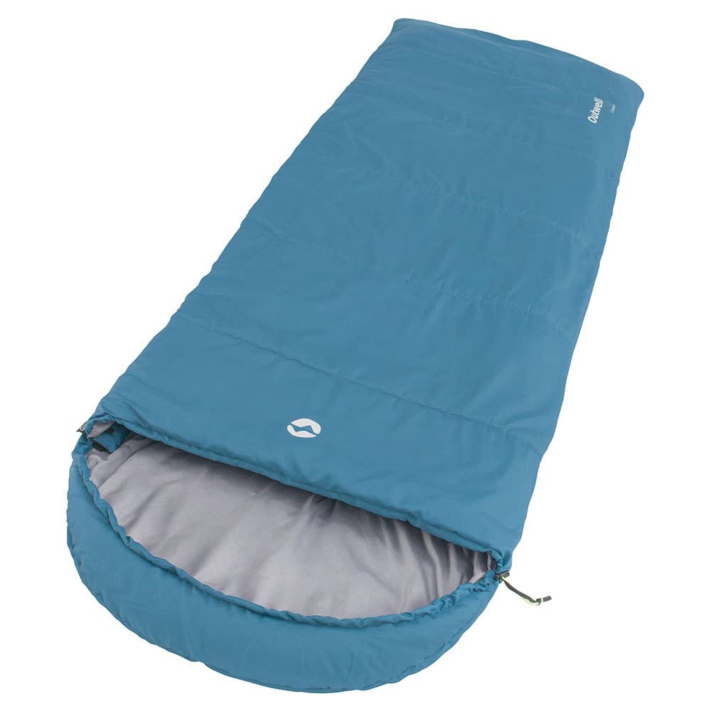 Outwell Unisex – Erwachsene Campion Schlafsack, Blau, 20 x 15 cm