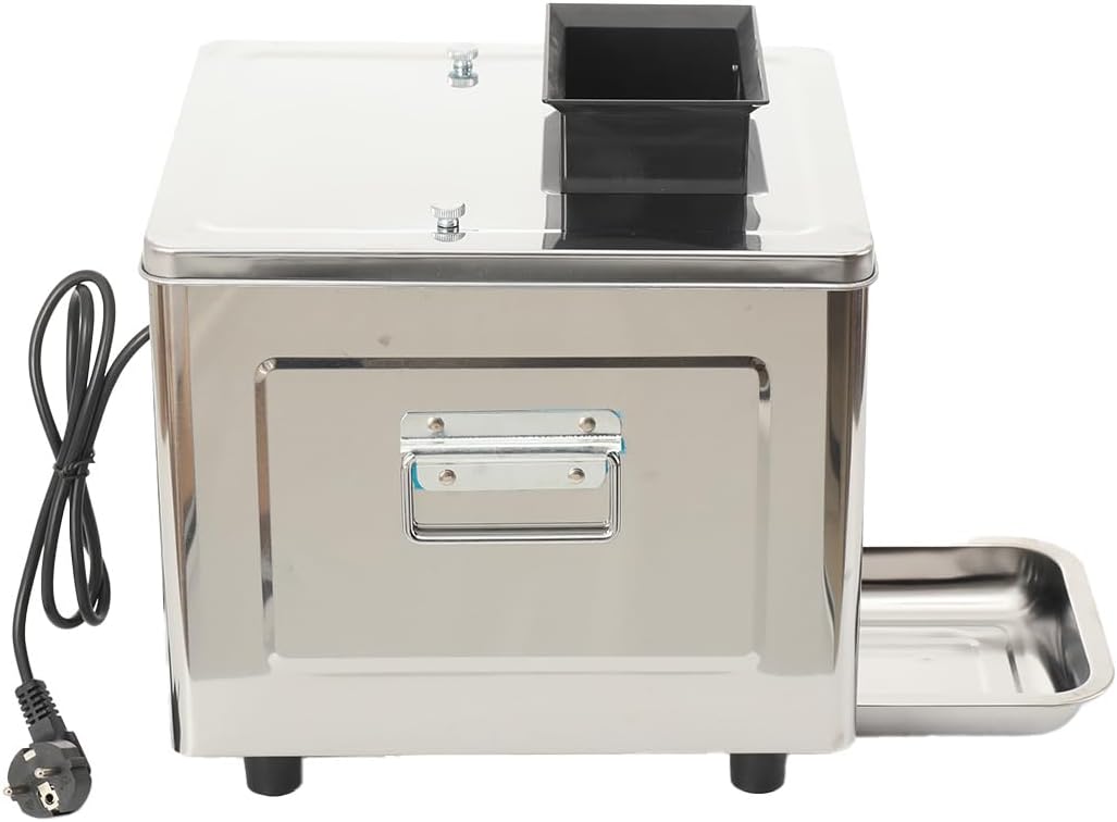 Fleischschneidemaschine 850 W elektrischer Fleischschneider kommerzielle Fleischschneidemaschine aus