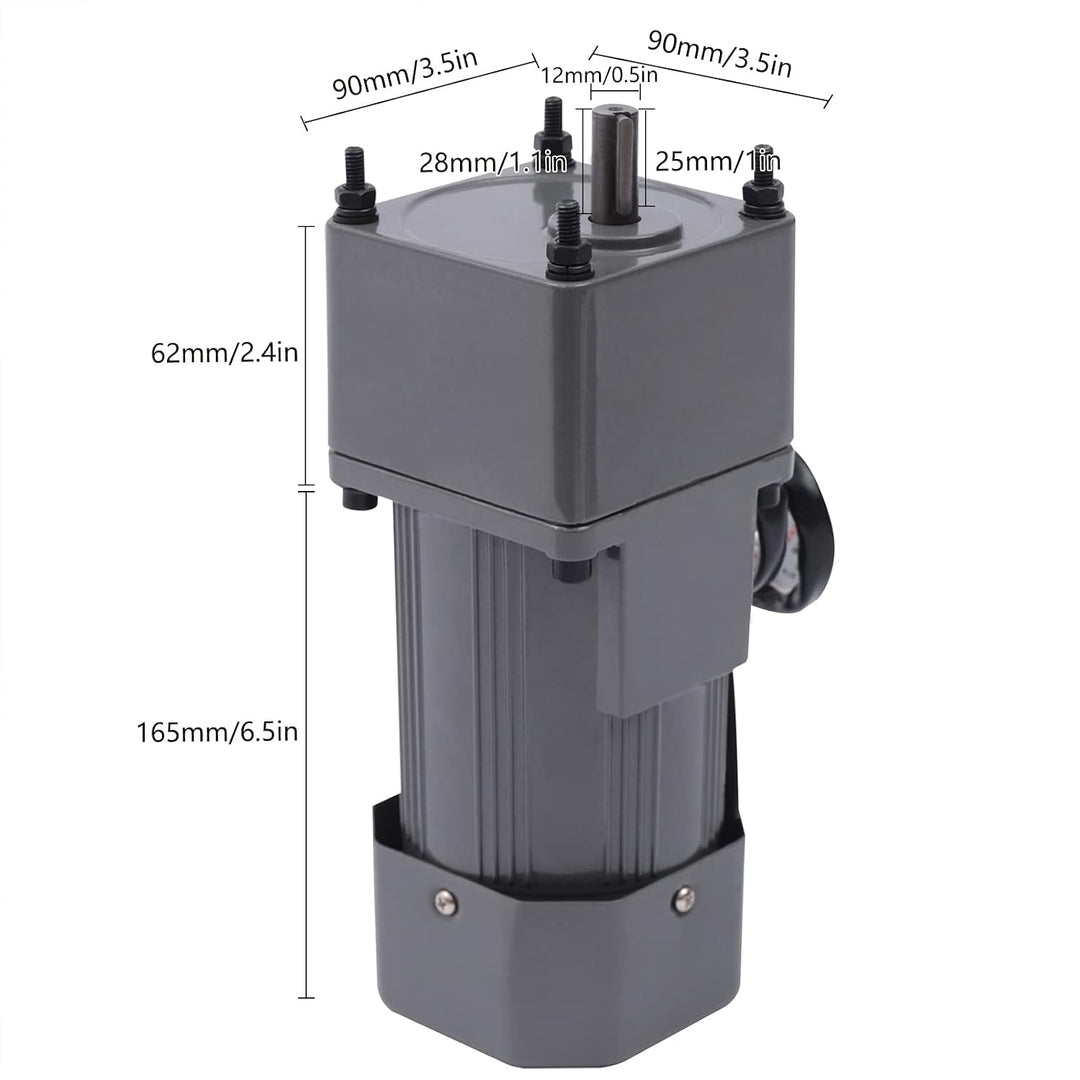 Motor Mit Frequenzumrichter, Drehzahl Stufenlos regelbarer Frequenzumrichtermotor mit Getrieberegler
