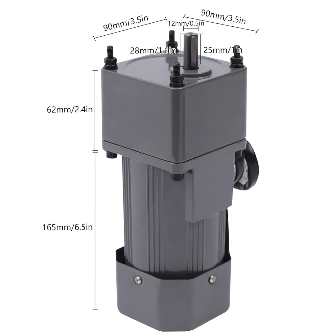Motor Mit Frequenzumrichter, Drehzahl Stufenlos regelbarer Frequenzumrichtermotor mit Getrieberegler