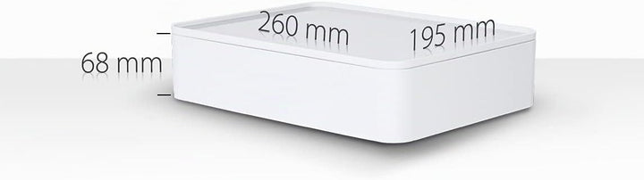 HAN Schubladenbox Allison SMART-ORGANIZER Utensilienbox mit Innenschale und Deckel/Serviertablett, s
