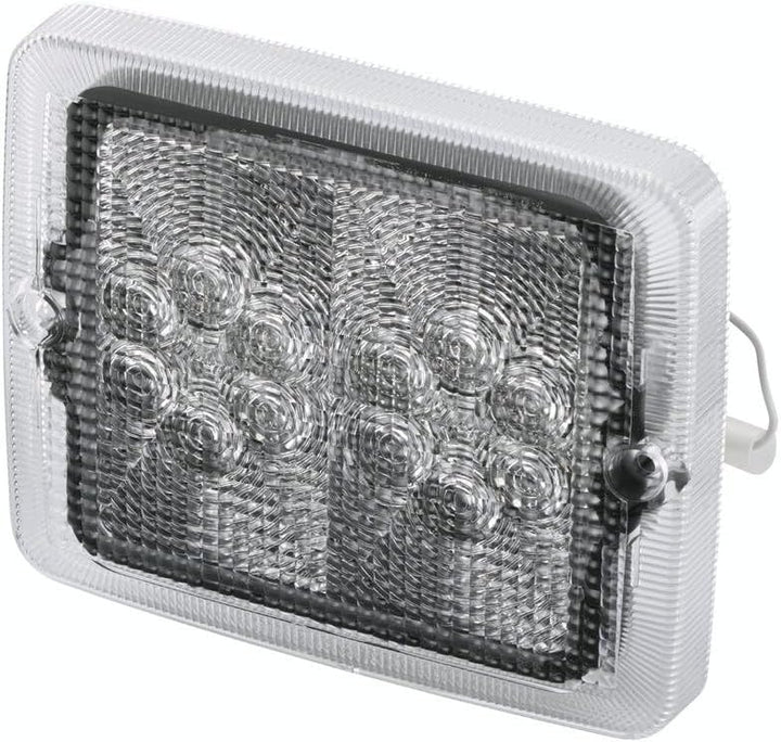 HELLA - Heckleuchte - LED - 12V - Einbau/Schraubanschluss - Lichtscheibenfarbe: transparent - Kabel: