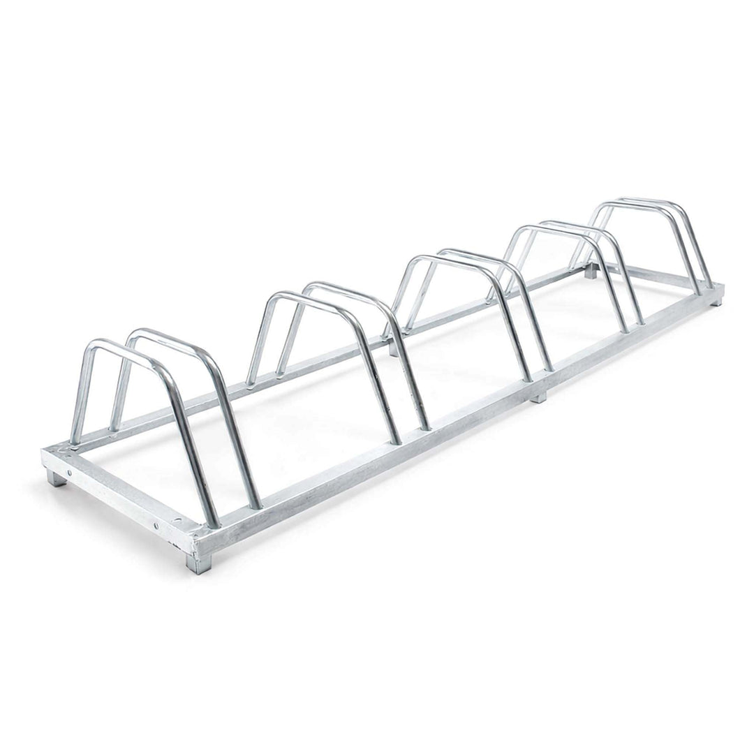 Fahrradständer für 5 Räder 158x39x25cm verzinkt und für Wandmontage