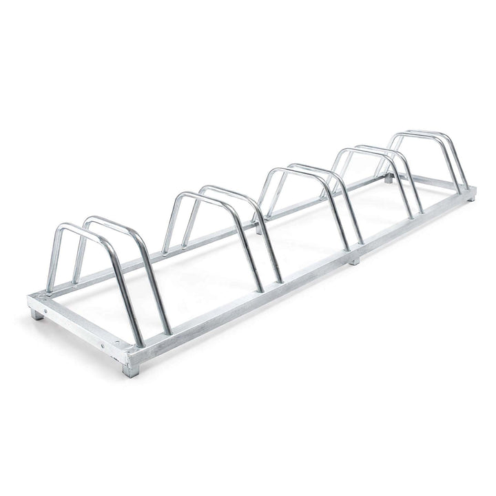 Fahrradständer für 5 Räder 158x39x25cm verzinkt und für Wandmontage