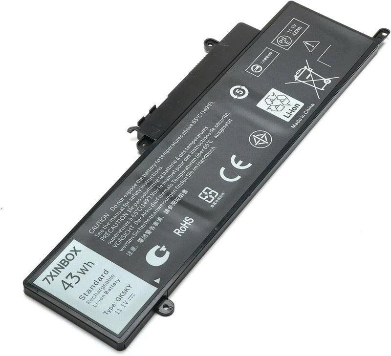 7xinbox 11.1V 43Wh GK5KY 0GK5KY 4K8YH 0WF28 Laptop Akku kompatibel mit Dell Inspiron 11 3147 3148 31