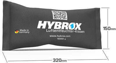 HYBROX Auto Luftentfeuchter Kissen - Wiederverwendbar, Entfeuchter, Autoentfeuchter (SPARSET 3x1000g