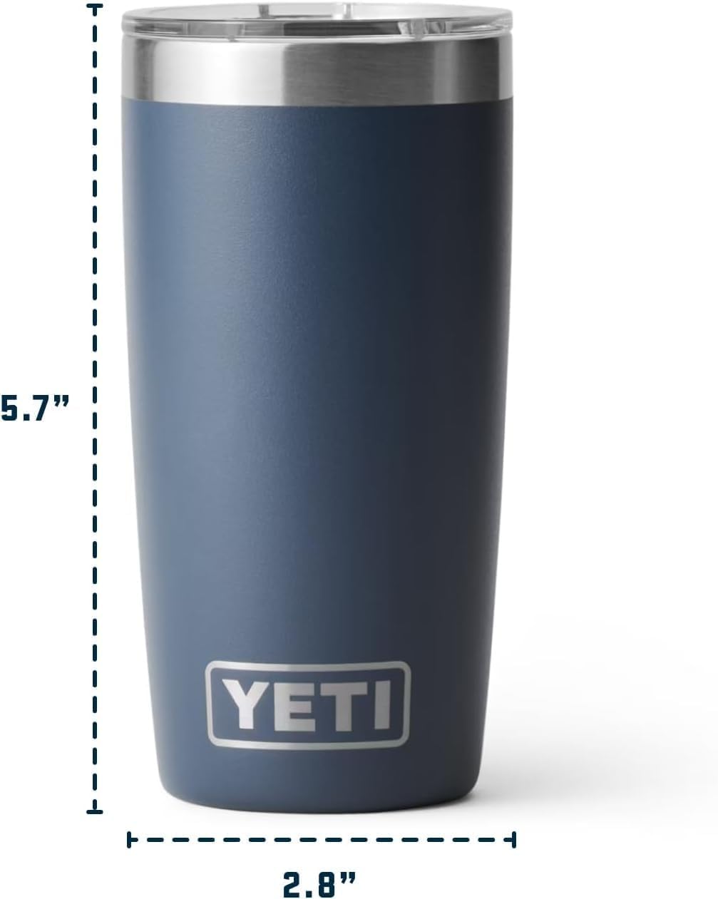 YETI Rambler Becher Mit MagSlider Deckel, Black, 10 oz (295 ml), Black