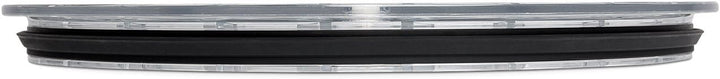 YETI LoadOut Eimerdeckel - Transparent, Wetterfest, Polypropylen oder Polyethylen, Snap-Verschluss,