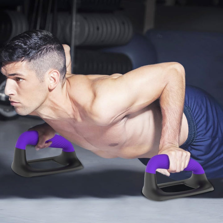 Calisthenics Equipment Liegestützgriffe - Rutschfest Parallettes Handstand Griffe Robuste Push Up Ba