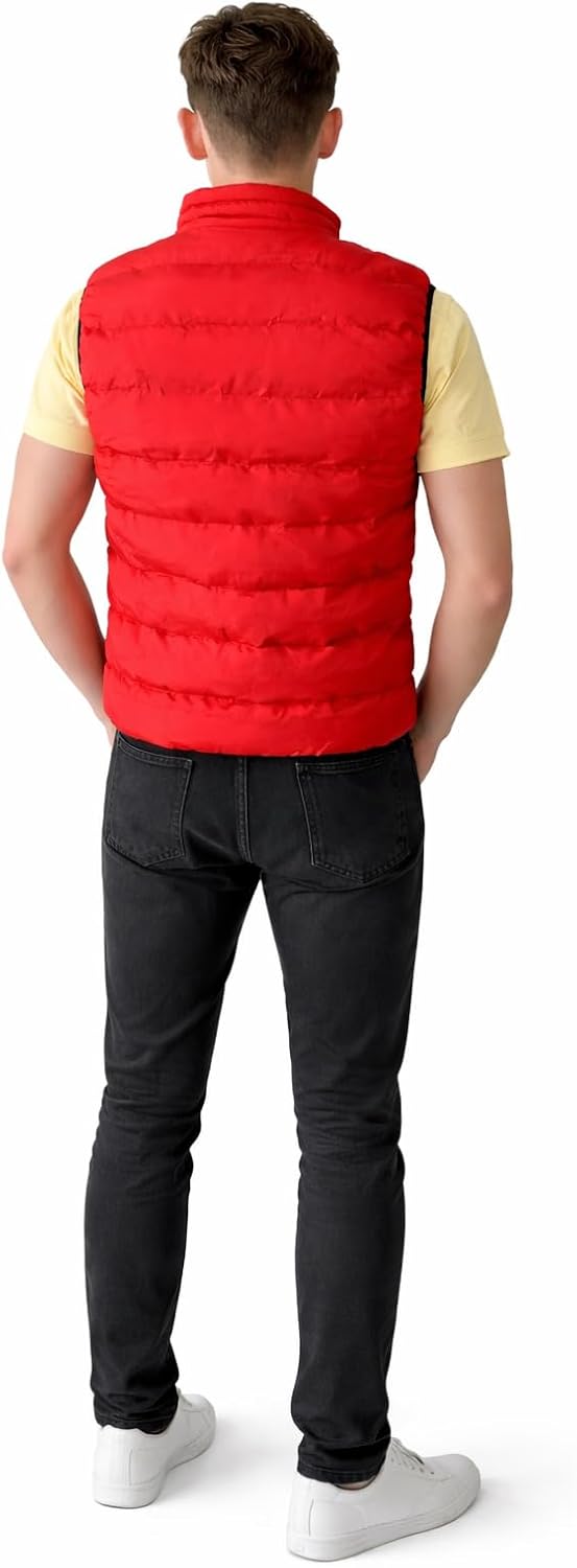 2chilly Herren leichte Steppweste Weste Berlin Bodywarmer mit Seitentaschen gesteppt ideal für den Ü