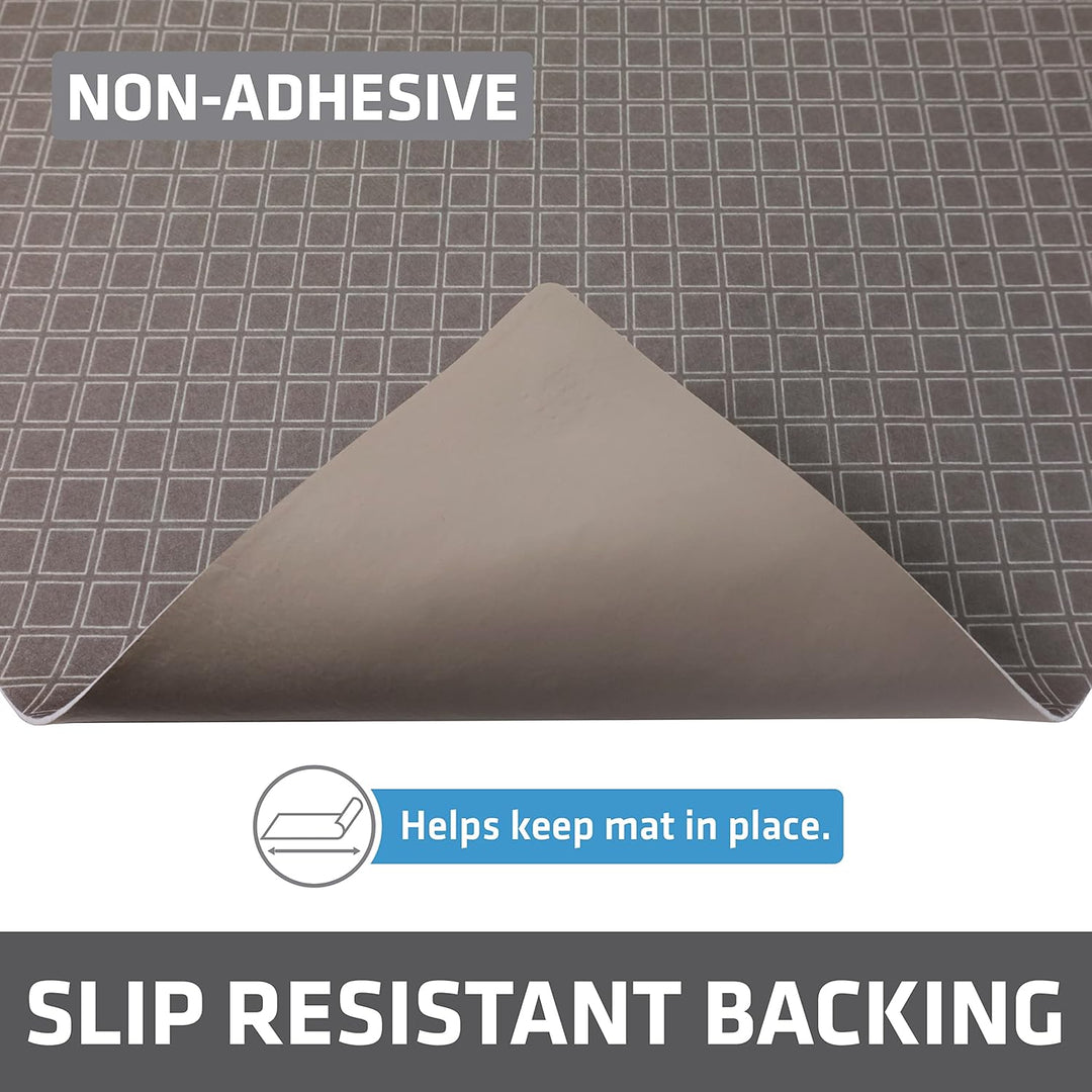 Drymate Premium XL Under The Sink Mat (24” x 59”), Cabinet Protection Mat, Shelf Liner - Absorbent/W
