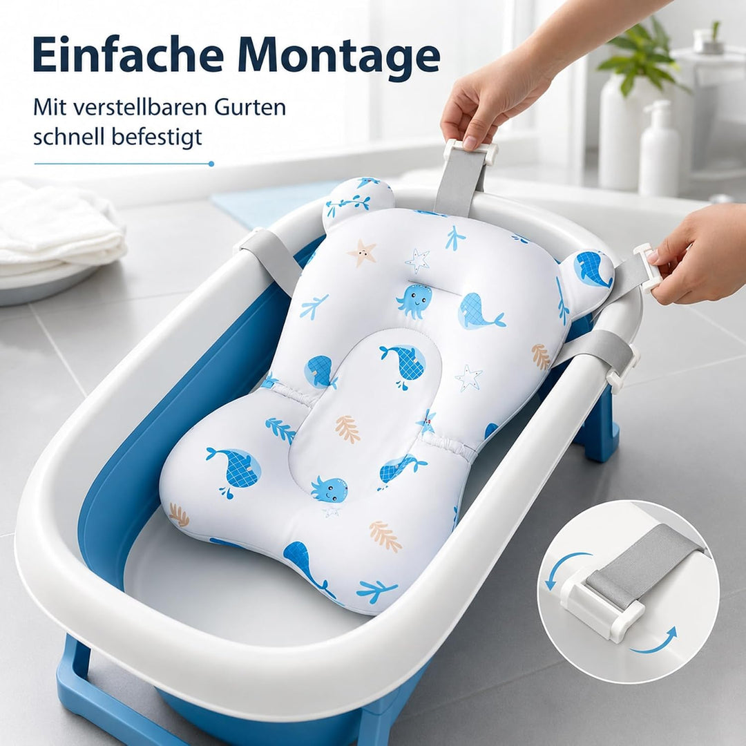 Babys Badekissen,Baby Badewannensitz,Einsatz Babywanne Badewanneneinsatz,Säuglings Neugeborene Badew
