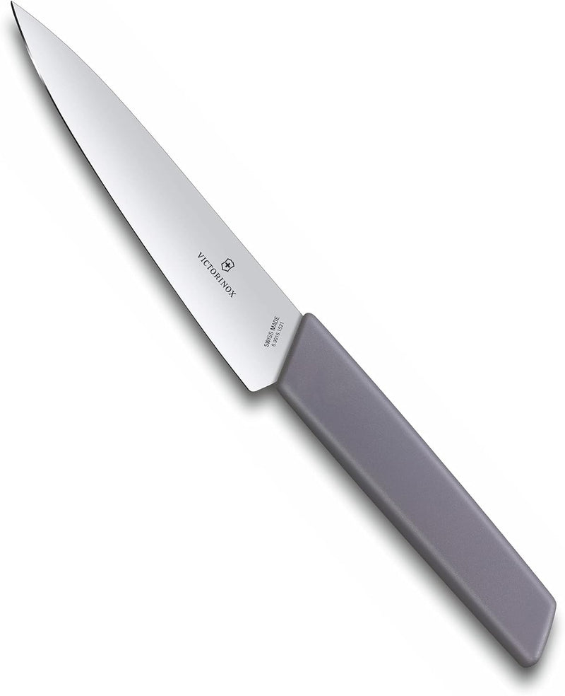 Victorinox Swiss Modern, Profi Officemesser, Extra Scharfe Klinge, gerader Schliff, 15 cm, Kunststof