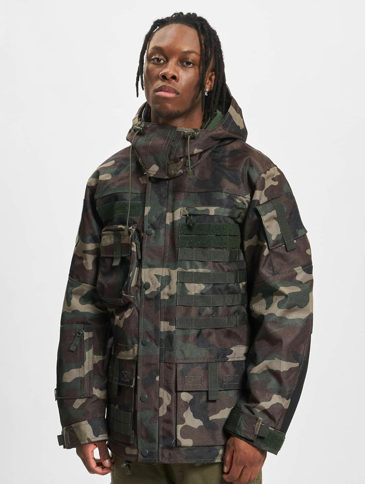 Brandit Performance Outdoor Jacket, mehrere Farbvarianten, Grössen S bis 5XL, Darkcamo