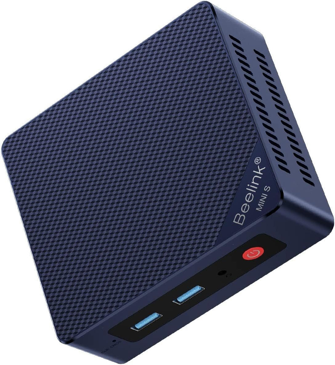 Beelink Mini PC, Intel 12th Gen Alder Lake- N95(bis zu 3.4GHz), 8GB DDR4 RAM 256GB SSD, Mini S12 Des