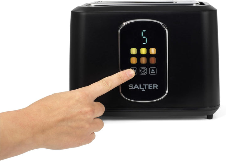 Salter Toast Rite 2-Scheiben Digitaler Toaster mit LED-Touch-Display – Präzise Bräunungssteuerung, i