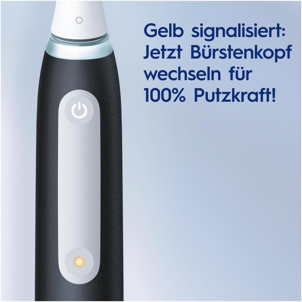 Braun Oral-B iO 3N Elektrische Zahnbürste, Schwarz, 1 Bürste Schwarz 1 Unité (Lot de 1), Schwarz 1 U