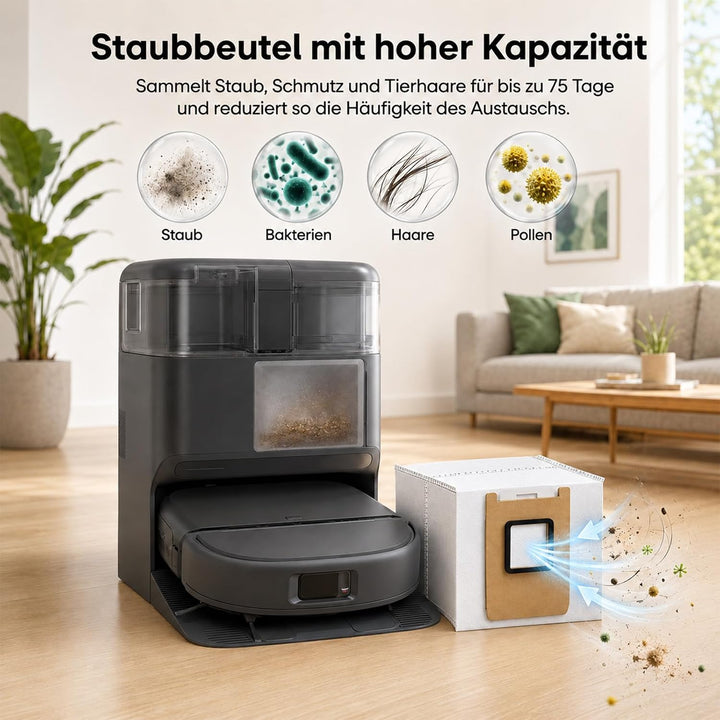 21 Stück Zubehörset für Eufy Saug- und Wischroboter C28 5-in-1 Zubehörset für Eufy C28, Zubehörset f