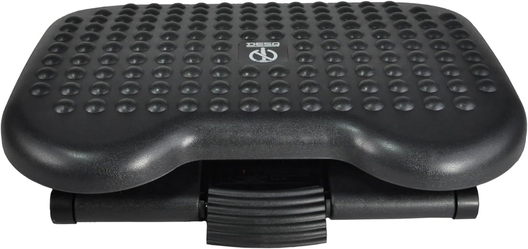 DESQ® Anti-Rutsch-Fussstütze | 3 Positionen | 0-45 Grad neigbar | Schwarz