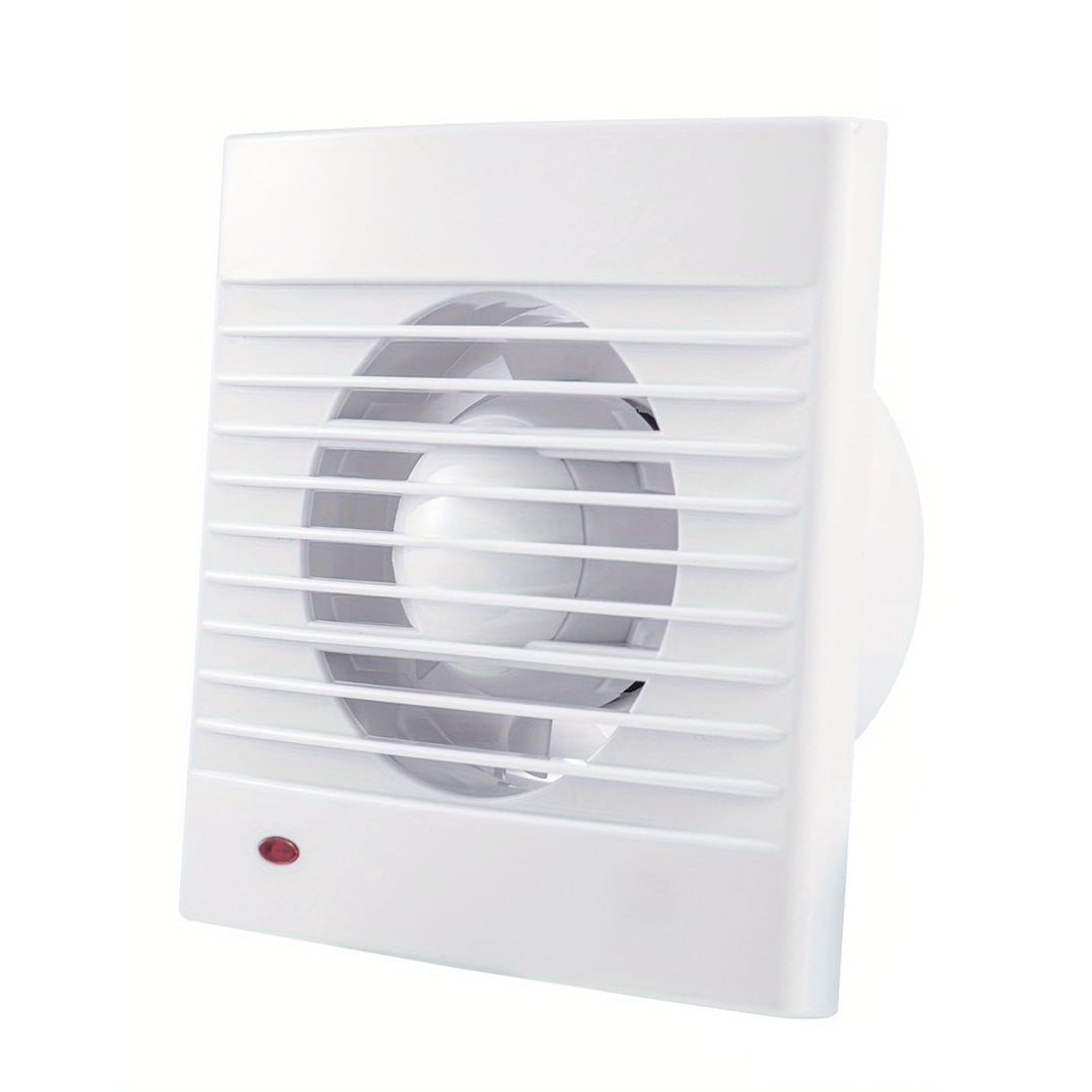 TOPIOM 4'' Wall Exhaust Fan, 15W 90 CFM Wall Mount Small Ventilation Fan, ABS Waterproof Wall Mount