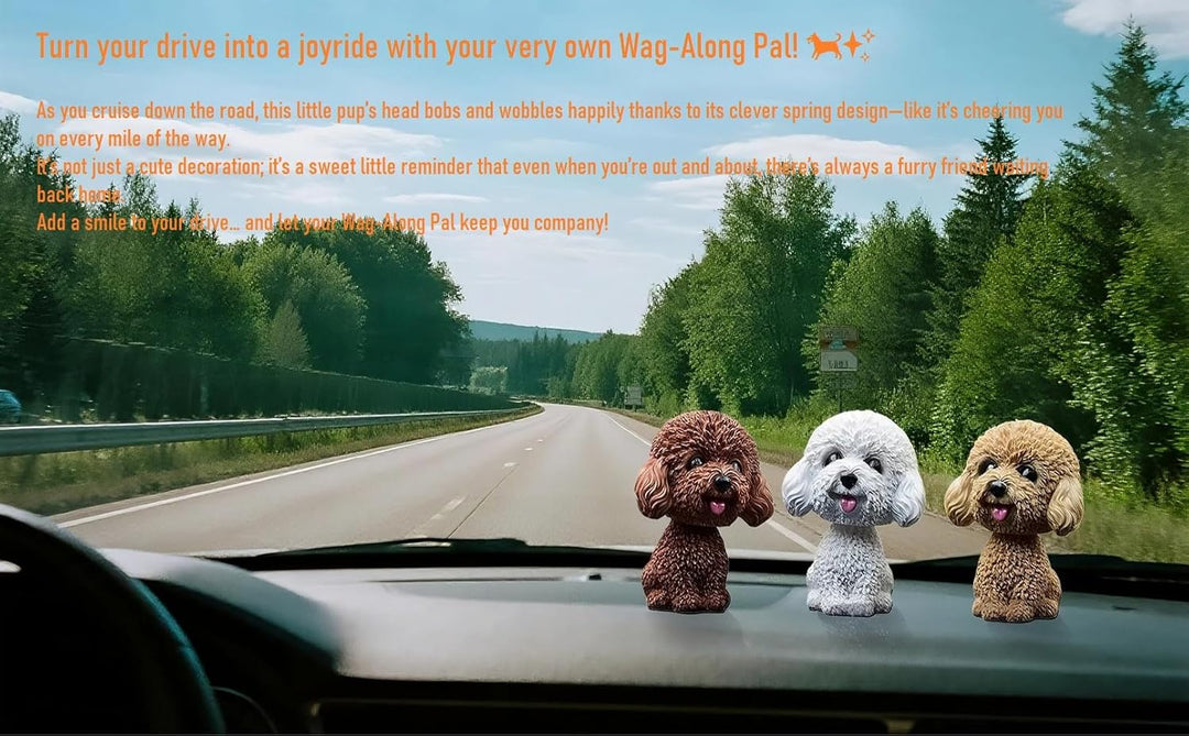 Auto Nette Nicken Schütteln Kopf Hund Puppe Verzierungen Auto Interieur Innendekoration Bobblehead W