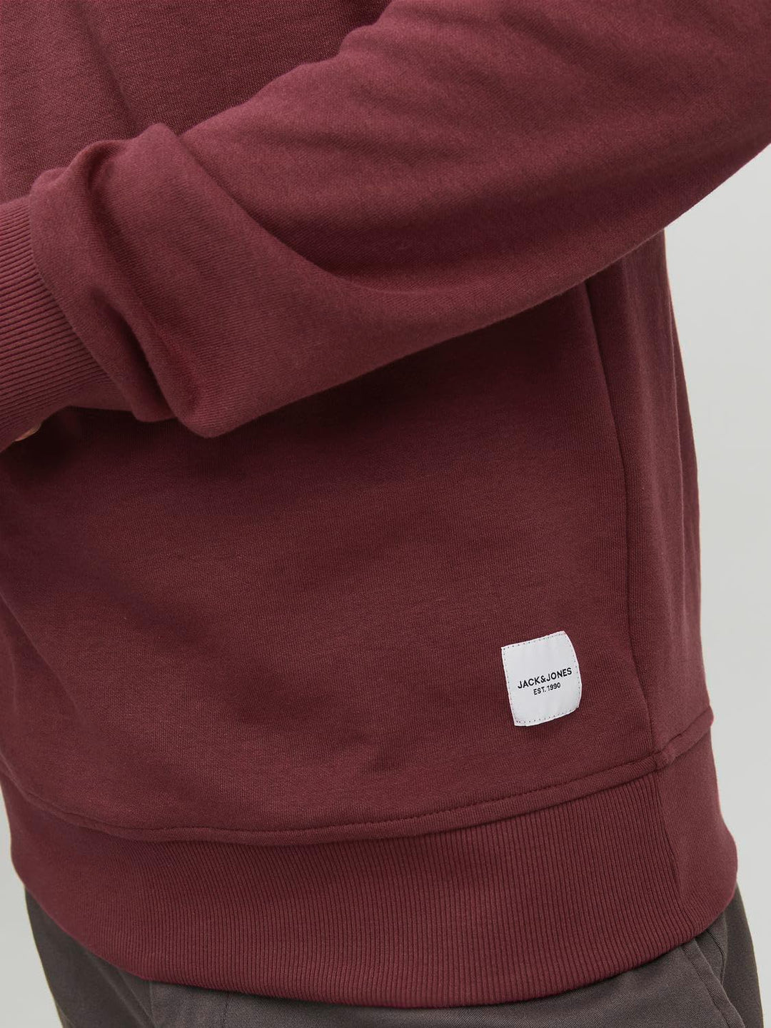 JACK & JONES Herren Jjebasic Sweat Crew Neck Noos Sweatshirt S Rot (Port Royale/Reg), S Rot (Port Ro