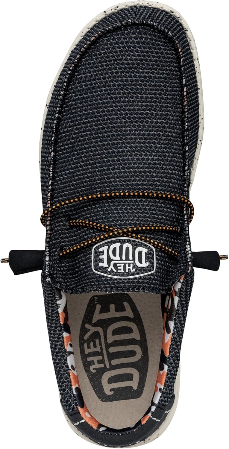 Hey Dude Herren Wally Sox Moc Toe Shoes 41 EU Blau, 41 EU Blau