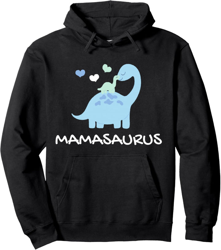 Mamasaurus Mama Mutter Eltern Süsses Dinosaurier Pullover Hoodie